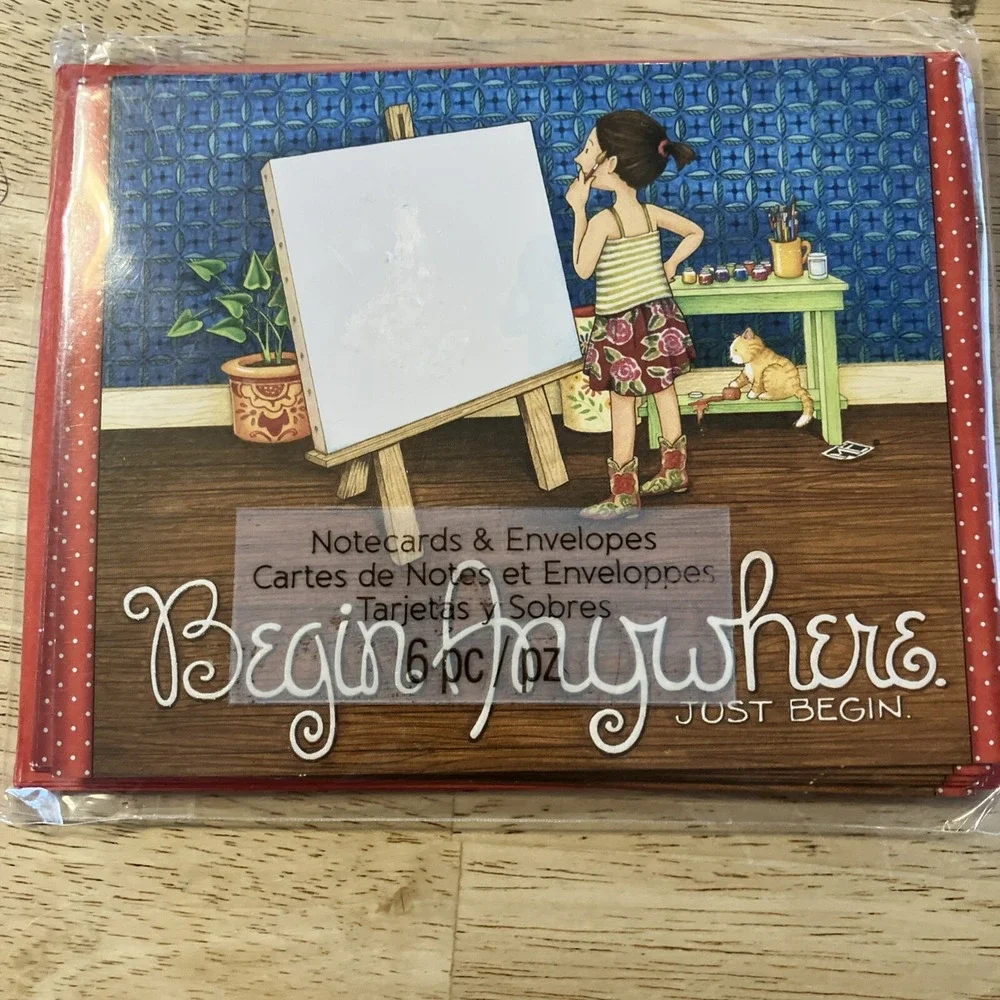 Mary Engelbreit Greeting Card Note Pack of 6 